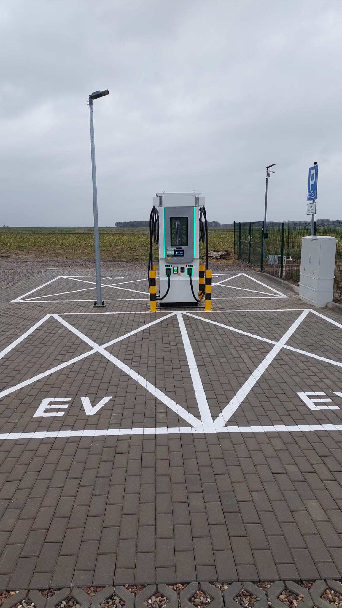 Stacja Ładowania – GROT Janówka 480 kW