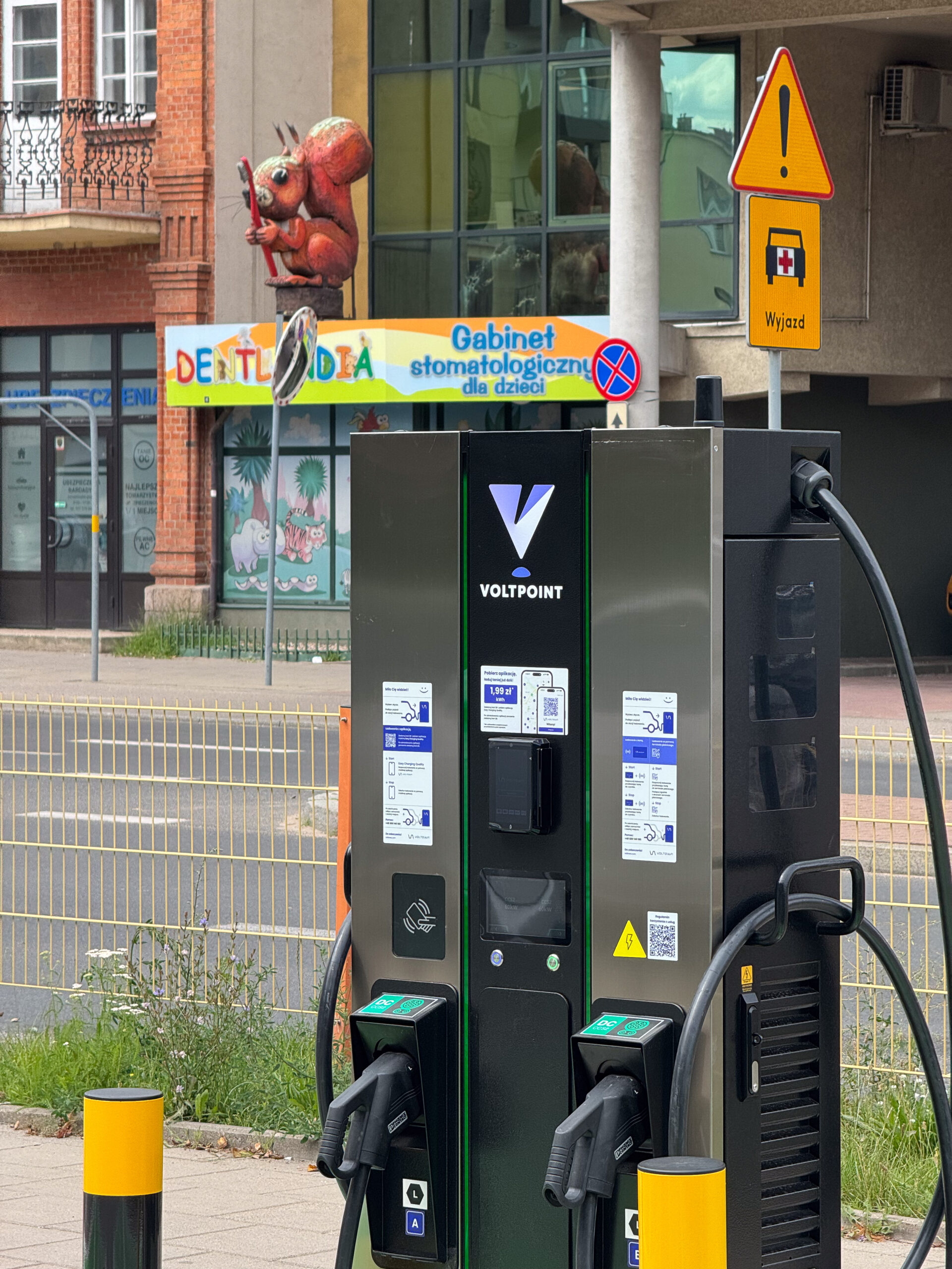 Stacja Ładowania – VOLTPOINT 60 kW – ul. Sienkiewicza