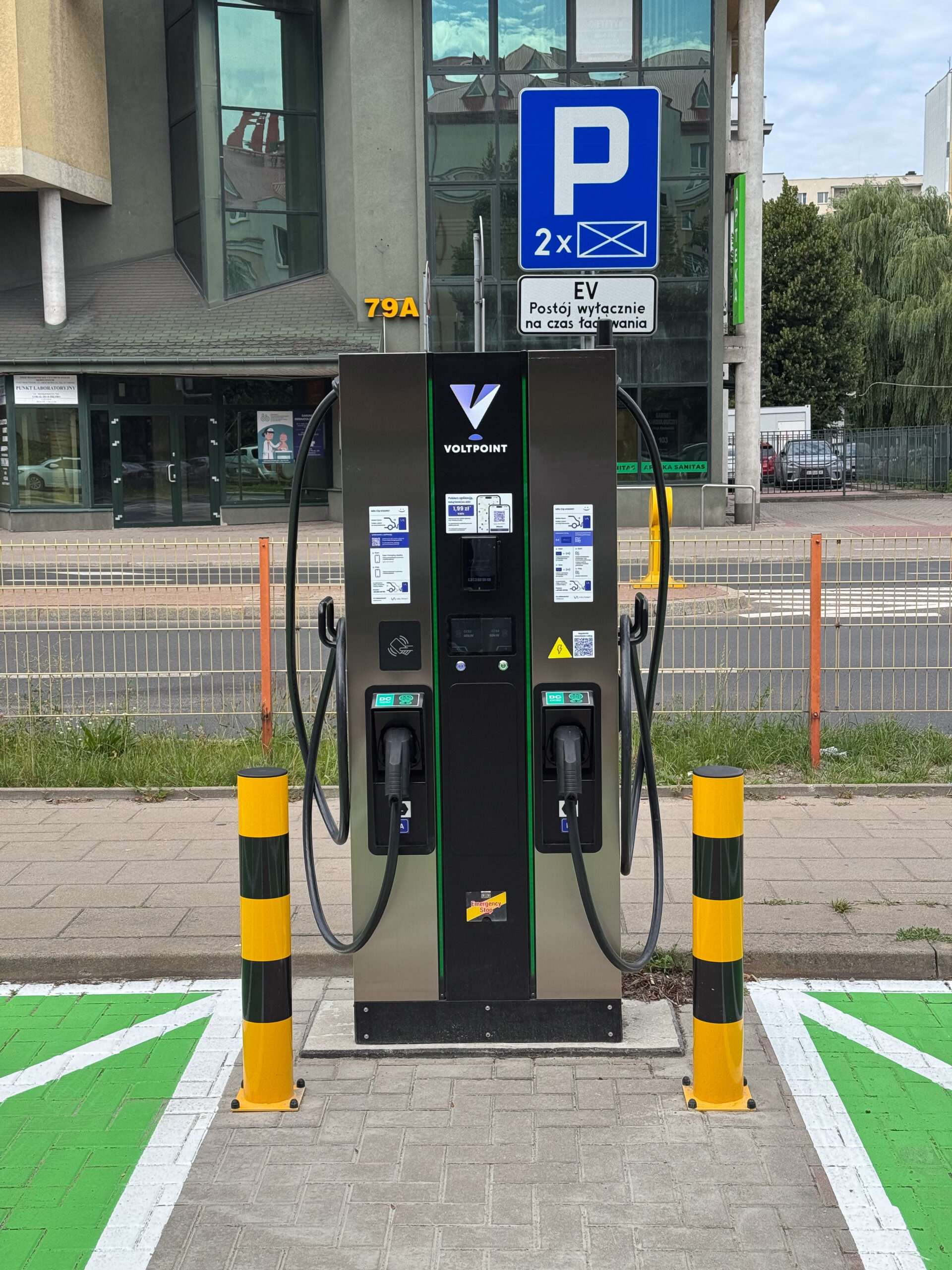 Stacja Ładowania – VOLTPOINT 60 kW – ul. Sienkiewicza