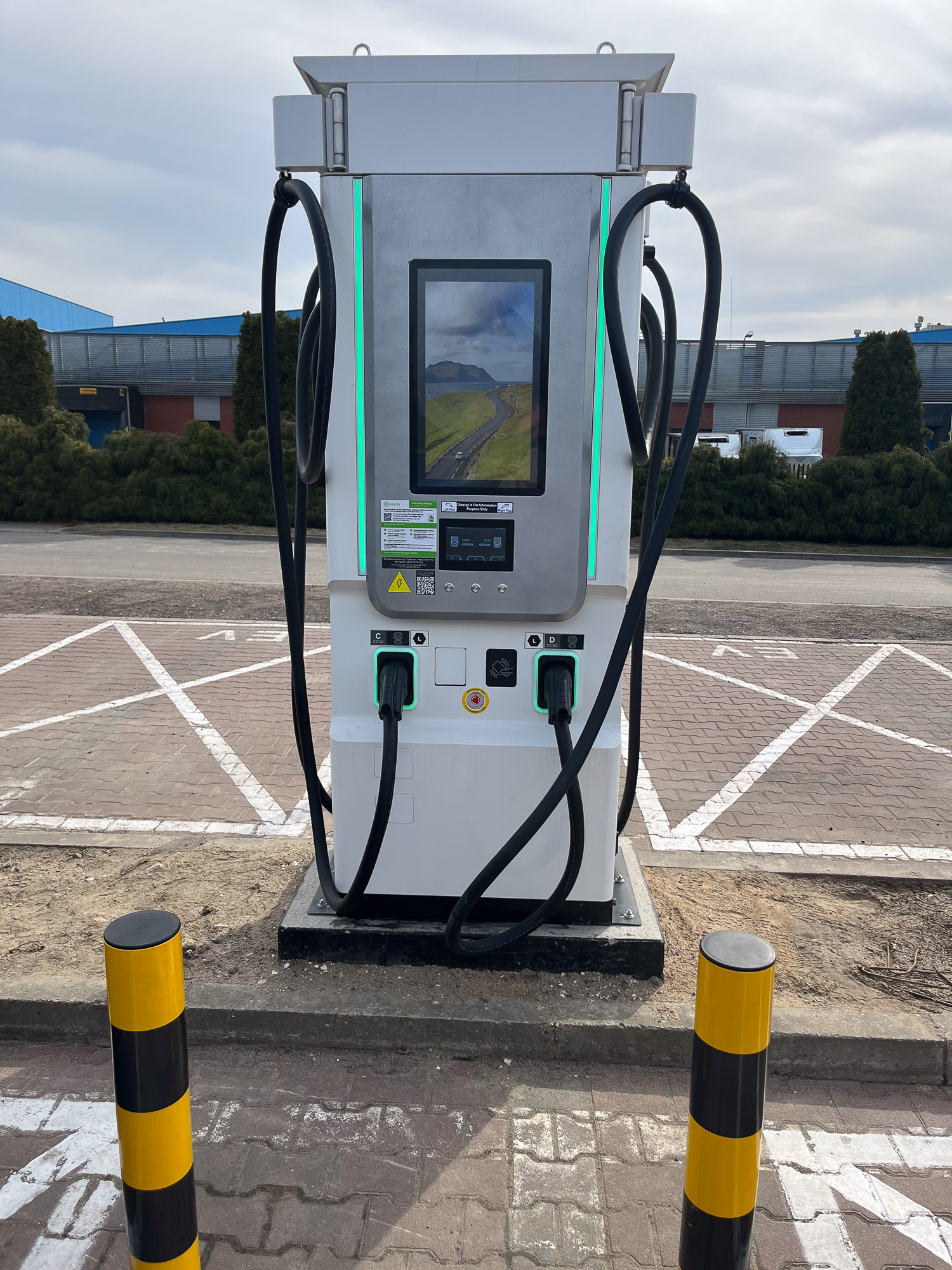 Stacja Ładowania – GROT Zakładowa 480 kW