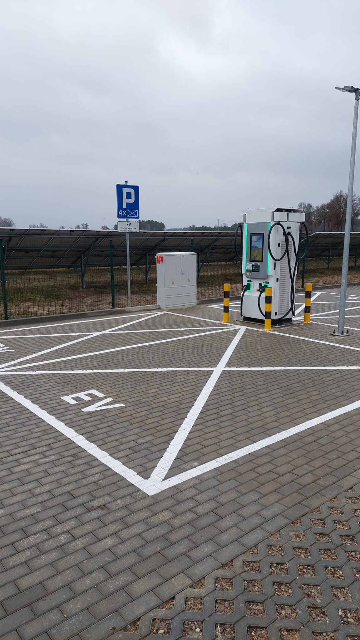 Stacja Ładowania – GROT Janówka 480 kW