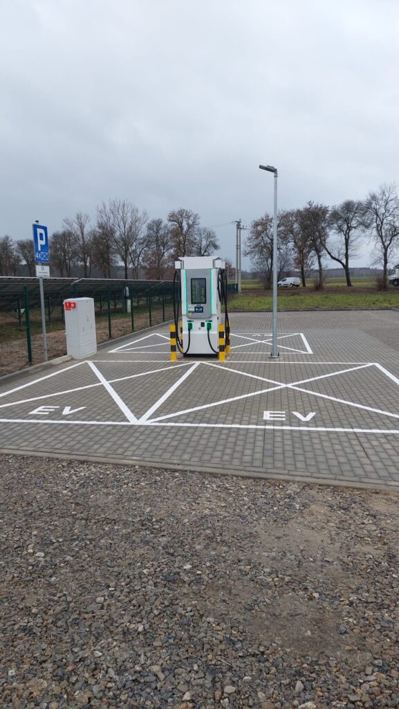 Stacja Ładowania - GROT Janówka 480 kW, Kraszew