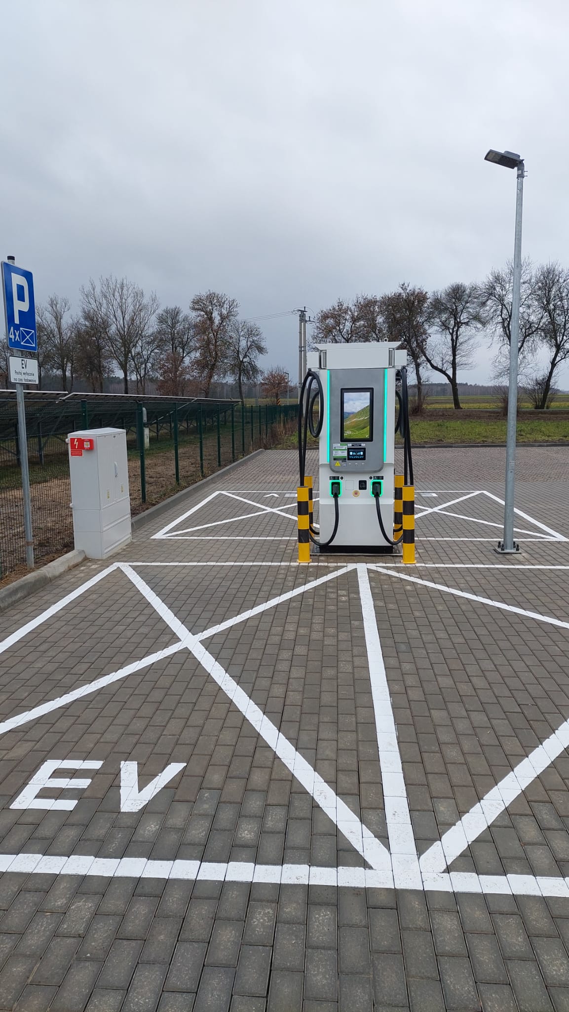 Stacja Ładowania – GROT Janówka 480 kW