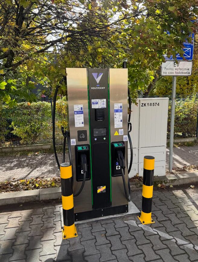 Stacja Ładowania – VOLTPOINT 60 kW – ul. Chrobrego