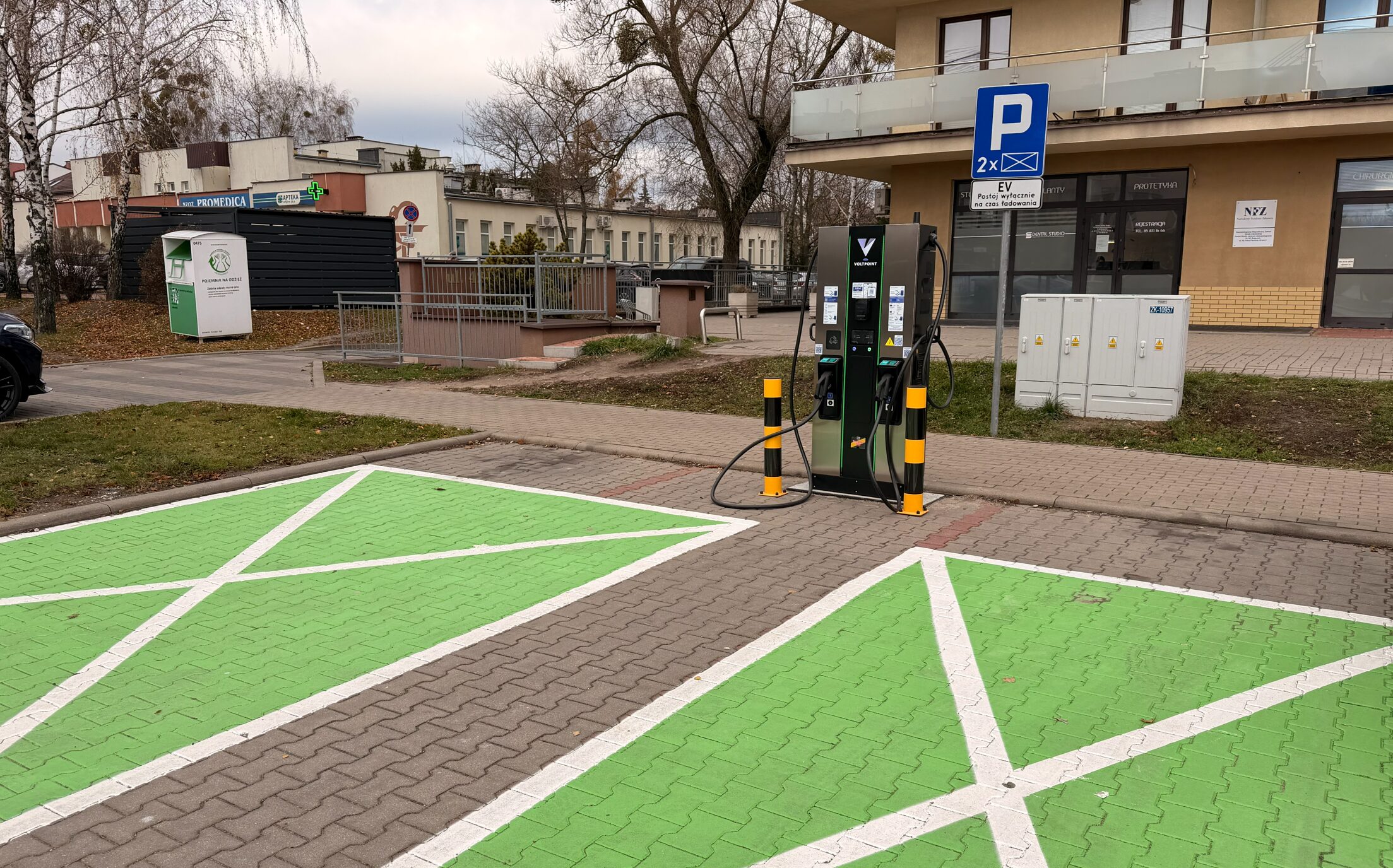 Stacja Ładowania – VOLTPOINT 60 kW – ul. 42 Pułku Piechoty
