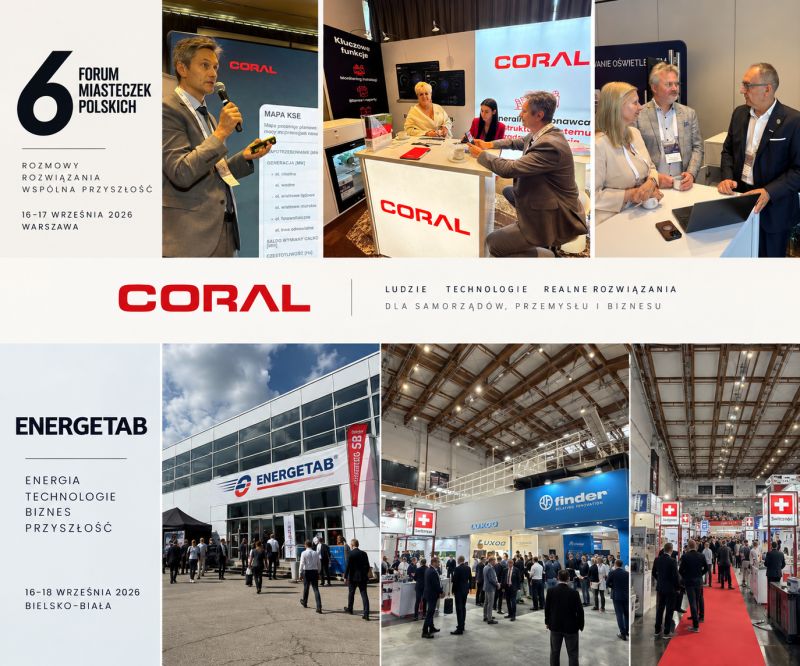 CORAL na Forum Miasteczek Polskich i ENERGETAB 2026