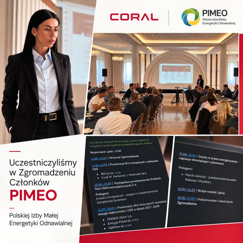 CORAL na Zgromadzeniu Członków PIMEO