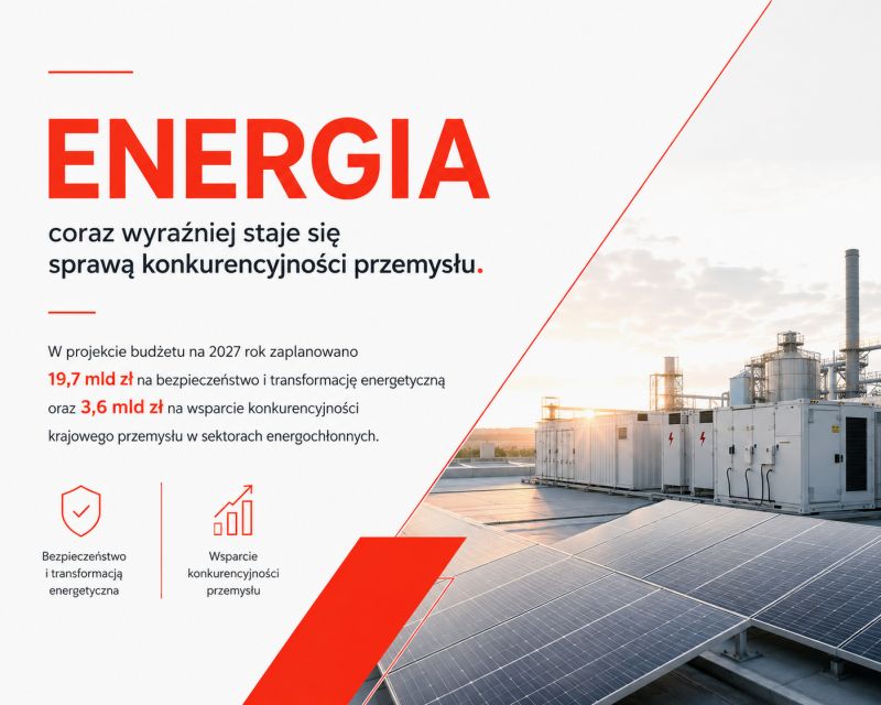 Energia a konkurencyjność polskiego przemysłu