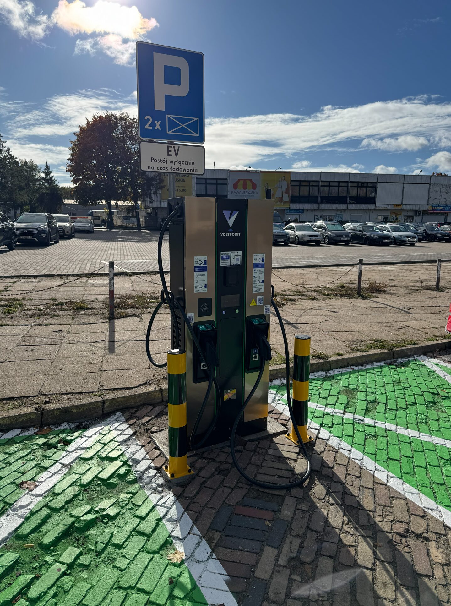 Stacja Ładowania – VOLTPOINT 60 kW – ul. Kawaleryjska