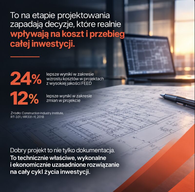 Projektowanie inwestycji energetycznej – etap FEED